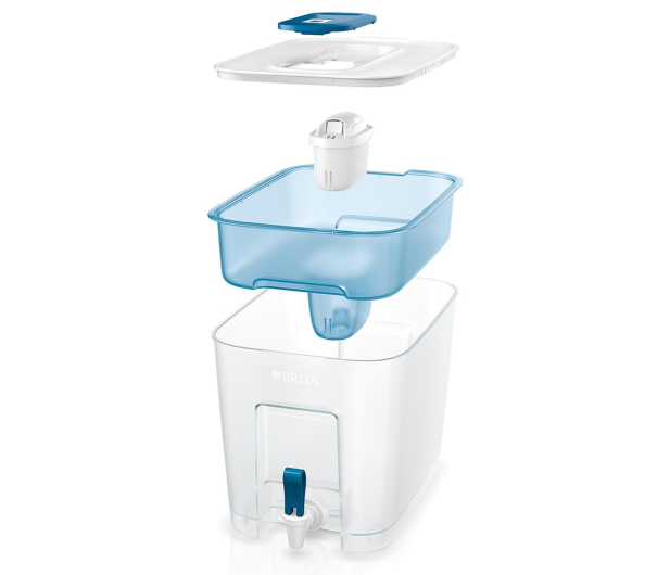 Brita Dystrybutor Flow niebieski z wkładem filtrującym MAXTRAPRO P - 1239756 - zdjęcie 3